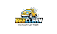 design grabbing bee themed car wash logo