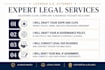 professionally draft a privacy policy, terms, dpa and data processing agreement