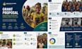 design a professional grant proposal presentation ngo presentation proposal deck