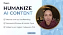 fast refine ai blog posts and articles to pass detection
