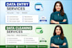 do data entry and data cleaning and data formatting