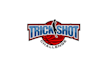 design trick shot challenge basketball logo