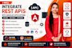 integrate rest apis into angular applications