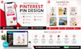 design professional pinterest pins in canva