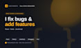 fix bugs and add features to your react, node or javascript app