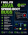 fix java spring boot bugs and backend issues