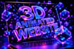 design and develop interactive 3d animated website
