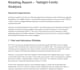 human beta reading with detailed manuscript feedback