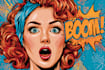 comic book illustration, comic graphic novel, comic