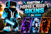 create a custom minecraft skin in 24 hours