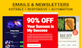 do responsive email newsletter design and development