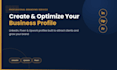 create and optimize your professional business profile