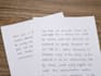 provide neat handwriting and professional articles