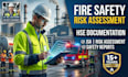 fire safety risk assessment, jsa and hse documents