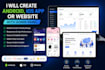 develop android, ios app or website with admin panel