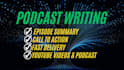 write engaging podcast script