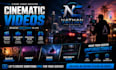 create awesome fivem cinematic trailer video loading screen fivem intro