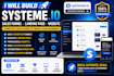 build systeme io sales funnel , systeme io landing page, systeme io website