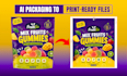 convert ai generated packaging design into print ready files