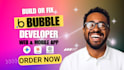 do bubble io website build bubble web app bubble mvp saas bubble app developer