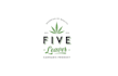 create cannabis logo brand five leaves