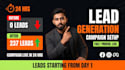 setup your facebook lead generation ads campaign live within 24 hours