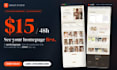design and build your new wordpress homepage in 48 hours