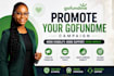 promote your gofundme fundraising campaign