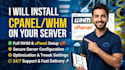 install cpanel whm on your server