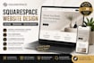 build, design squarespace website development redesign squarespace