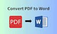 convert pdf to word or word to pdf