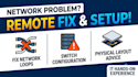 troubleshoot your office network issues and firewall setup remotely