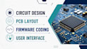 do pcb design and embedded firmward development