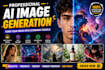 create stunning ai images, realistic portraits, cinematic art and custom