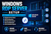 setup and configure windows rdp server for multiple users