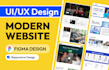 do figma website design, mobile app ui ux, website ui ux design