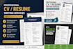 write a professional  resume, CV and ai post