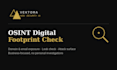 perform an osint digital footprint security check