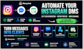 build manychat instagram dm automation for lead generation