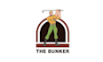 make fun loving office space logo with a golf simulator