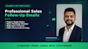 write professional sales follow up emails