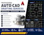 draft architectural plans, structural drawings in autocad, draftsman