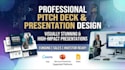 design canva presentation powerpoint slides and startup pitch deck