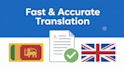 do professional sinhala english translation services