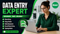 do accurate data entry, excel data entry and conversion