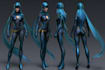 design superhero characters and sci fi graphic novel art