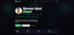create a custom animated portfolio website with HTML CSS js