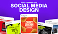 social media posts, instagram posts, facebook ads and carousel