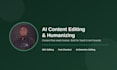 humanize and edit your ai generated content for saas brands