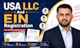 register a USA llc and apply for an ein